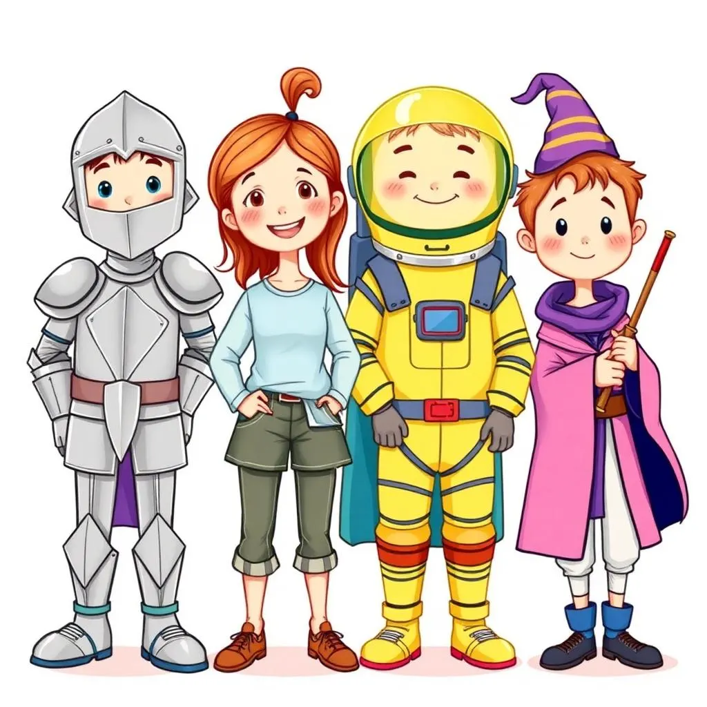 Character name generator illustration